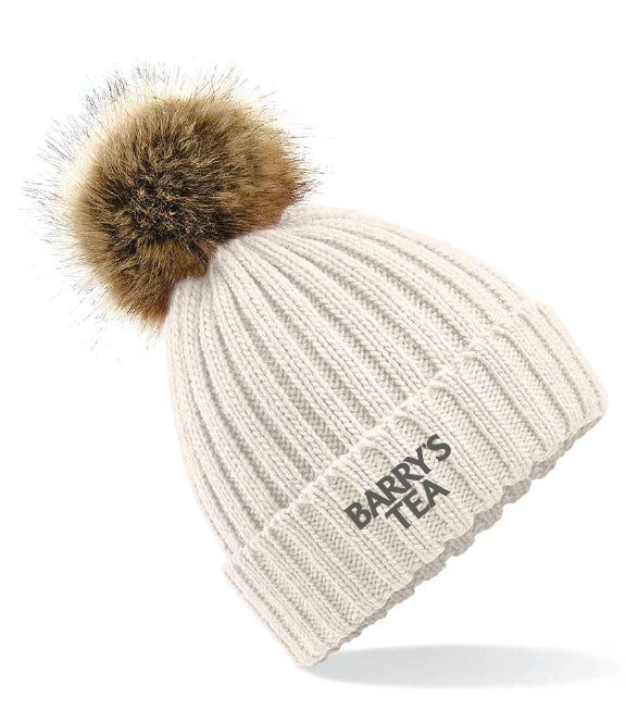 BARRY'S TEA BOBBLE BEANIE HAT