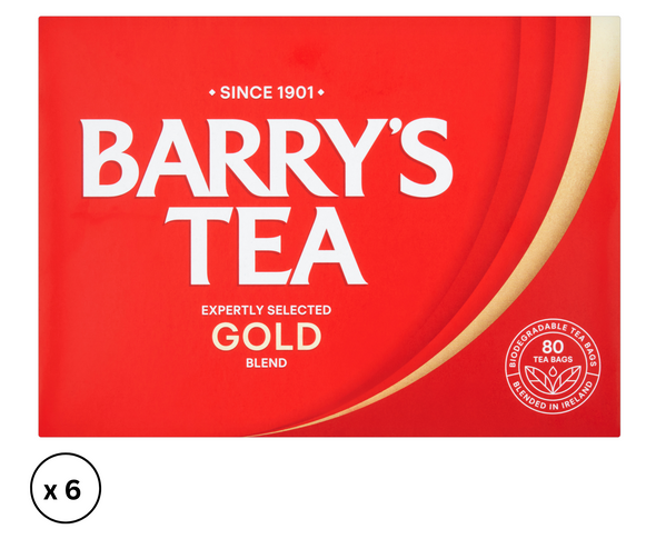 GOLD BLEND 80 TEABAGS (6 PACK)