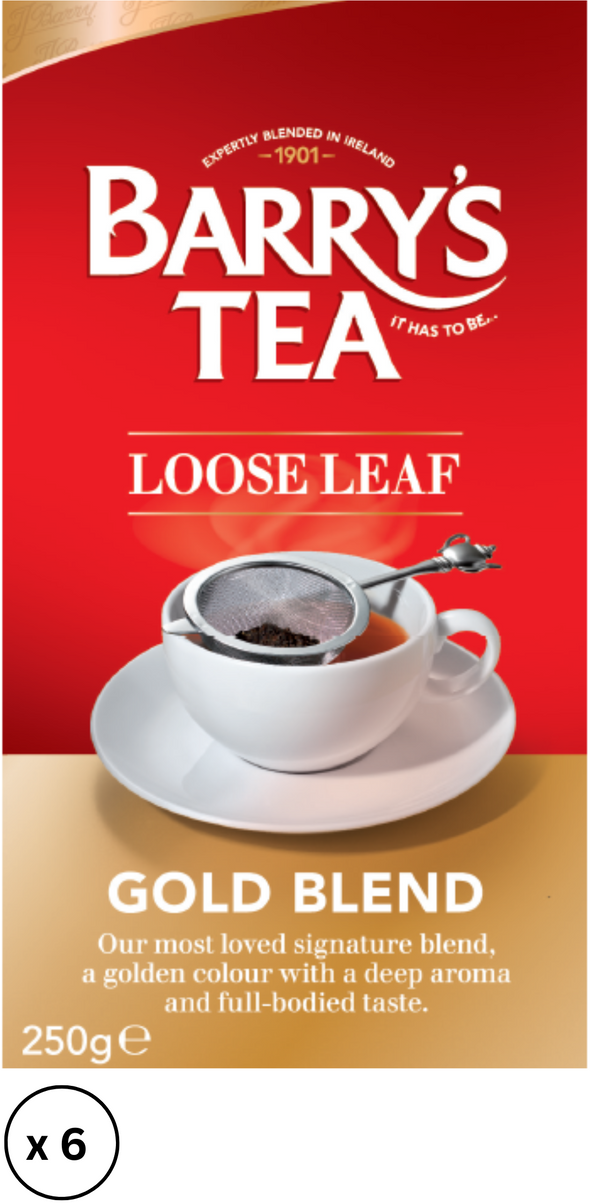 GOLD BLEND LOOSE LEAF TEA 250g (6 PACK)