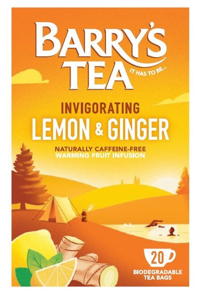 LEMON & GINGER 20 TEABAGS