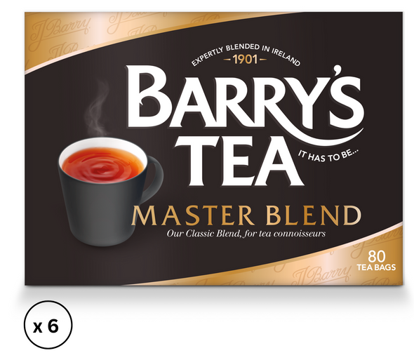 MASTER BLEND 80 TEABAGS (6 PACK)