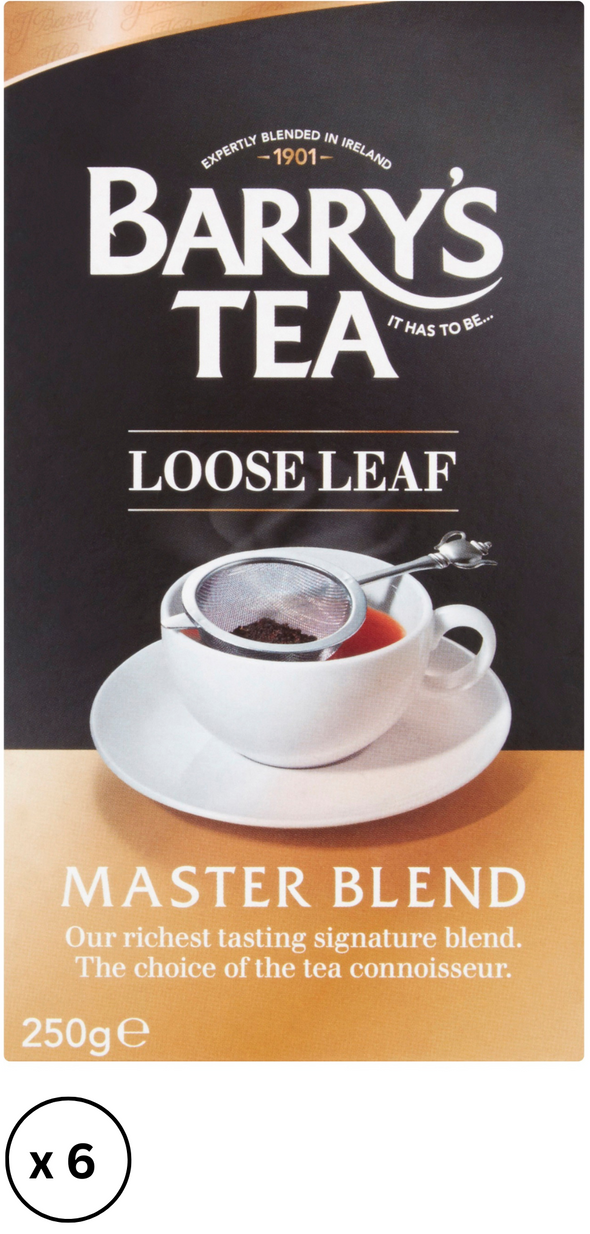 MASTER BLEND LOOSE LEAF TEA 250g (6 PACK)