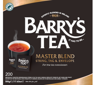 MASTER BLEND STRING, TAG & ENVELOPE 200 TEABAGS