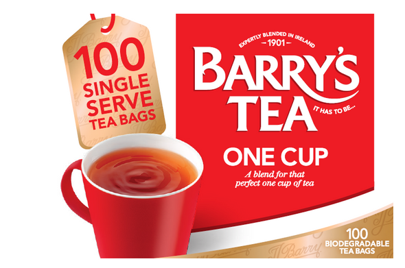 ONE CUP 100 TEABAGS