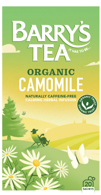 ORGANIC CAMOMILE 20 STRING & TAG TEABAGS