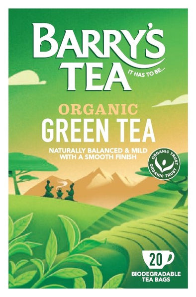 ORGANIC GREEN TEA 20 TEABAGS